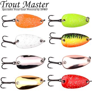 Клатушки за пъстърва-SPRO Trout Master Leaf 1.4g