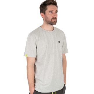 Тениска Matrix Large Logo T-Shirt Marl Grey