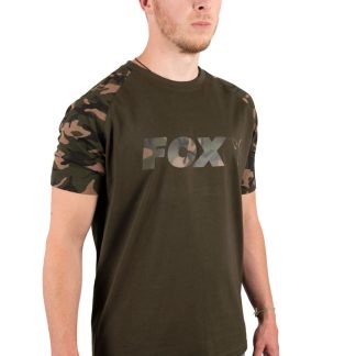 Тениска Fox Camo/Khaki Chest Print T-Shirt