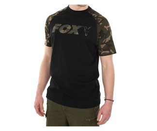 Тениска Fox Raglan T-Shirt Black & Camo