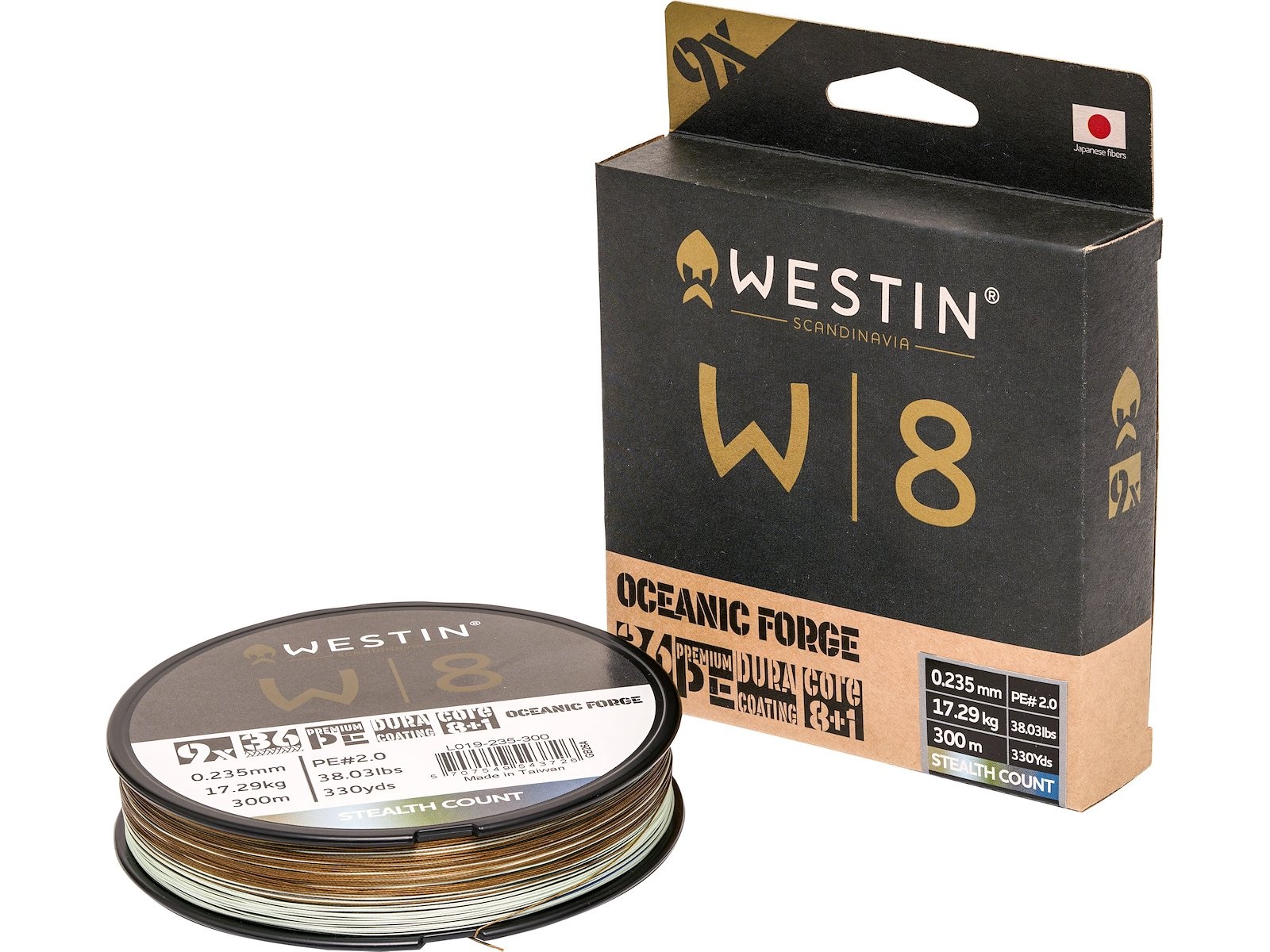 Влакно плетено Westin W8 9-Braid Oceanic Forge